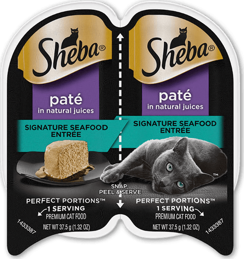 Sheba Premium Paté Signature Seafood Entrée